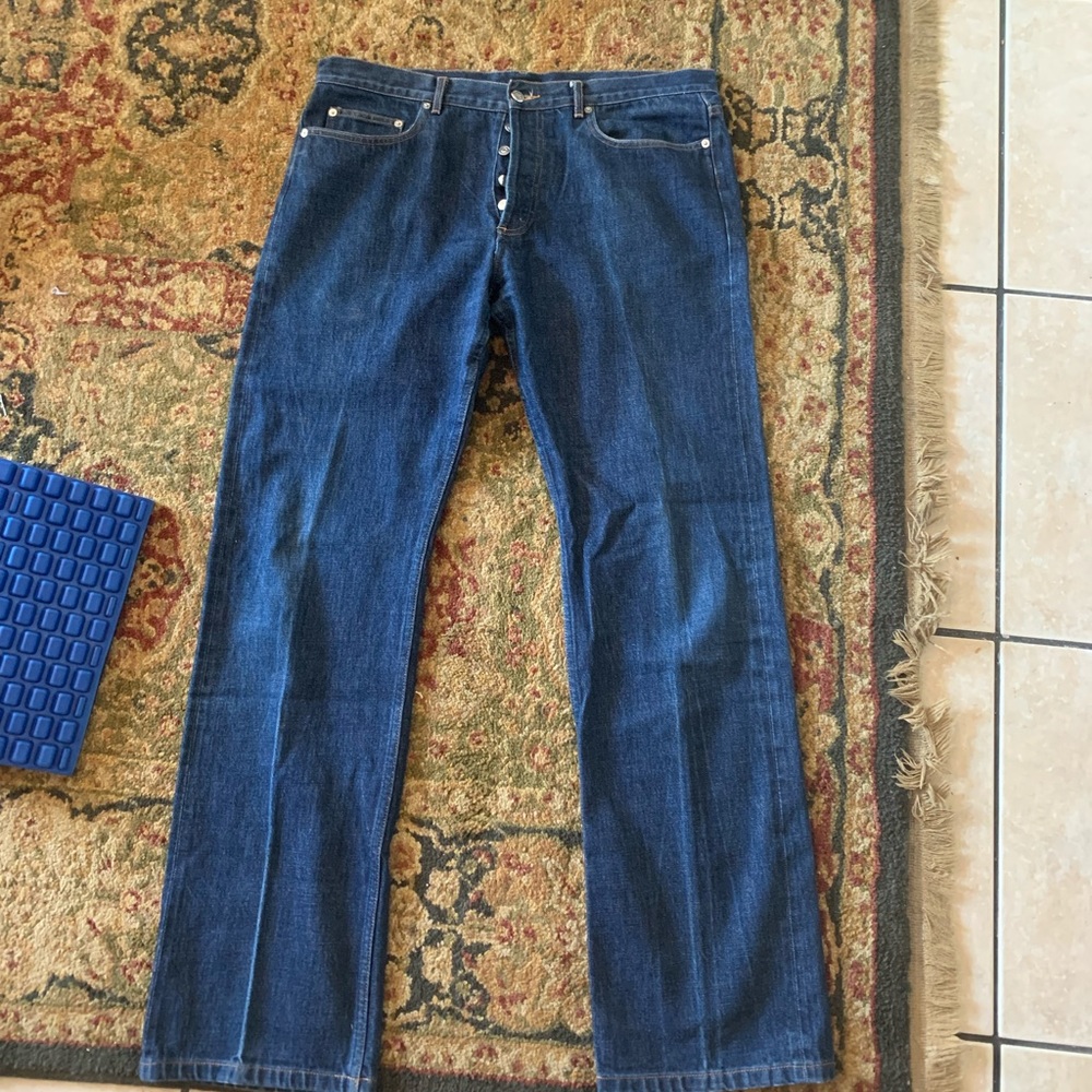 APC jeans, straight leg sz 36